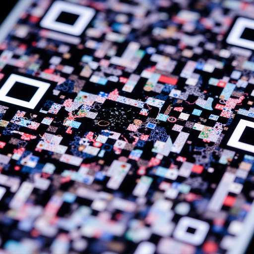 凌男科技微信公众号二维码，黑色边框，白色背景，方块状二维码图案，下方标注关注公众号